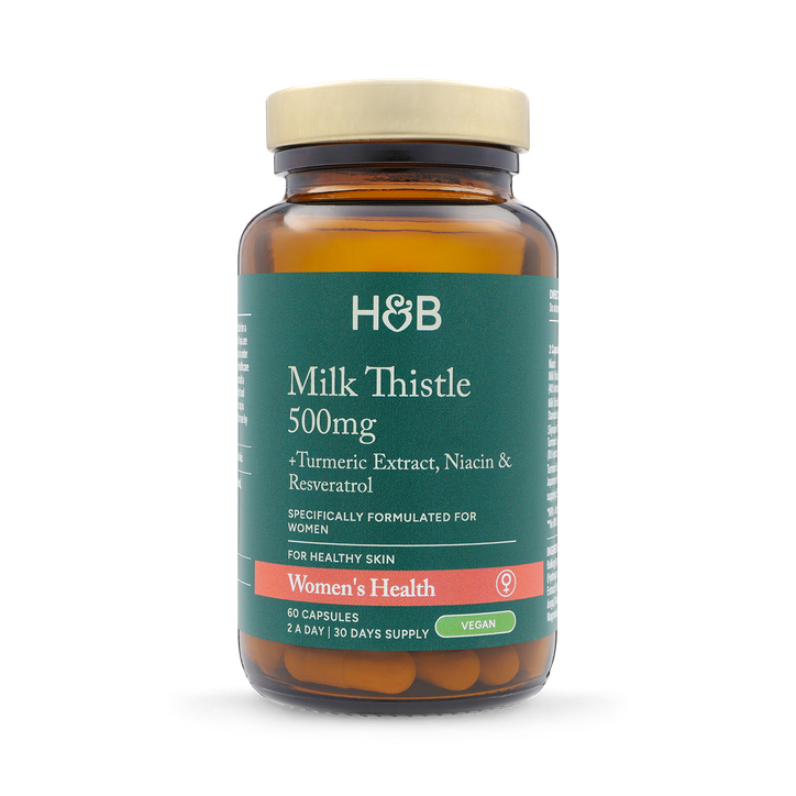 Holland & Barrett Milk Thistle Women 60 Capsules